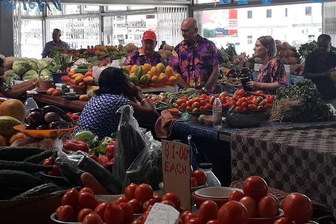 Nadi Sightseeing Including Viseisei Lookout, Village Tour, Garden & Temple Tour - Starting at Namaka Market