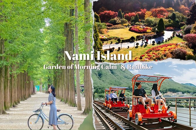 Nami Island & Garden of Morning Calm & Gangchon Railbike Tour - What this Seoul day trip actually offers