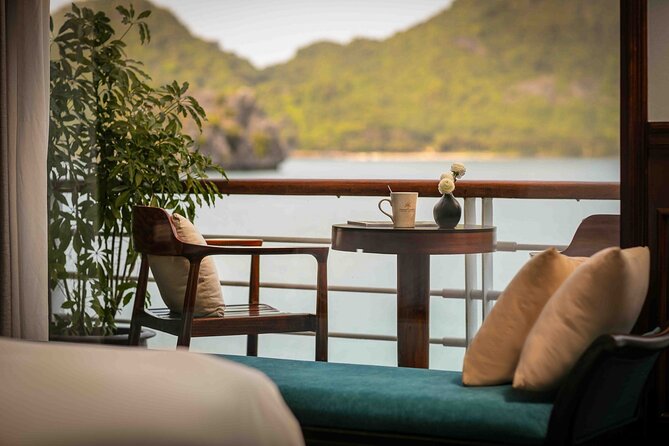 Orchid Cruise Top Notch Cruise into Halong and Lan Ha Bay 2D1N - Activities on the water and after sunset