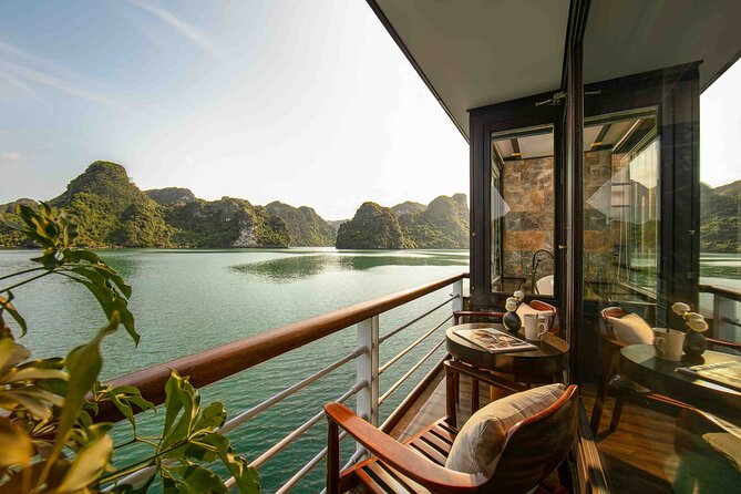 Orchid Cruise Top Notch Cruise into Halong and Lan Ha Bay 2D1N - Sunrise tai chi and the final morning