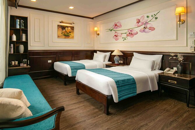 Orchid Cruise Top Notch Cruise into Halong and Lan Ha Bay 2D1N - The real value of the $385 price