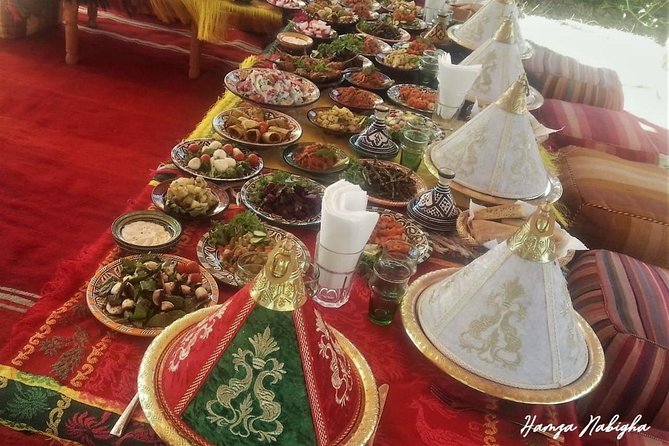 Organic Moroccan Cooking Class At Secret Berber Garden CT - The garden sets the tone