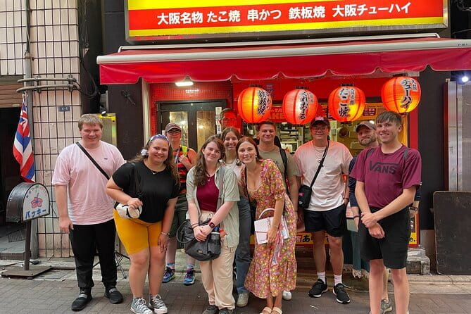 Osaka and Nara Attractive One Day private Tour - Dotonbori: two hours for Osaka food and neon