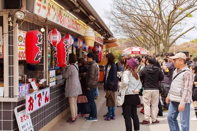 Osaka Spring Daytime (Cherry Blossom) Food Tour - Karahori and the Art of Hanami