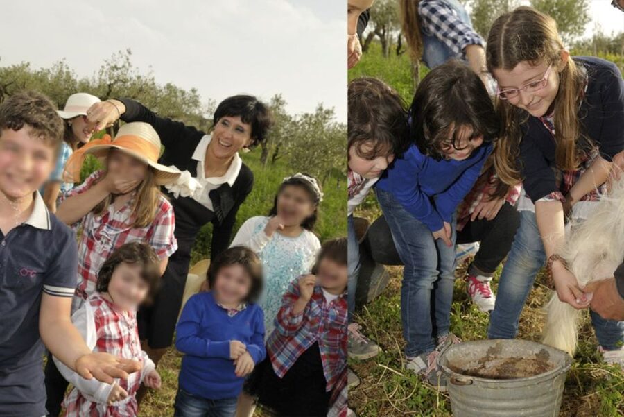 Partinico: Farm's Animals and Aromatic Garden Experience - The aromatic garden sensory activity