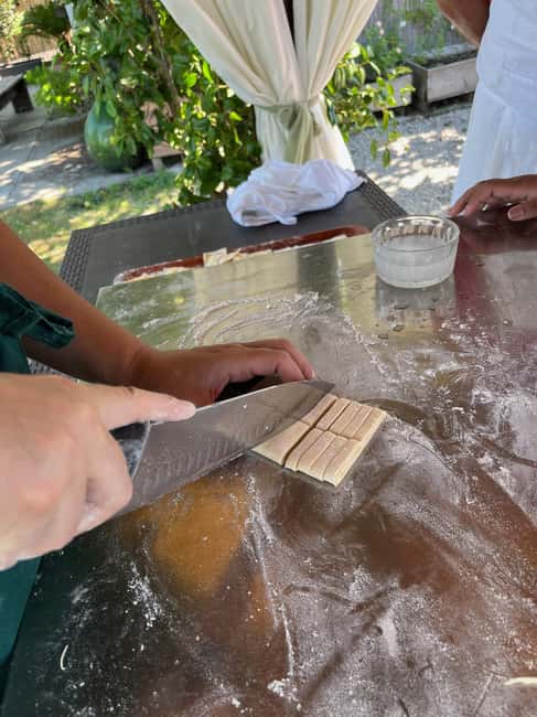 Pasta Cooking Class in a Garden near Pompeii - Booking details that matter