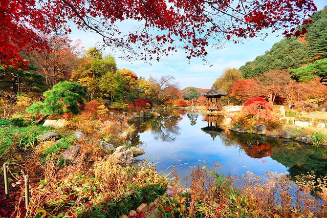Pocheon Art Valley, Garden & Fruit Picking Day Tour from Seoul - Pocheon Art Valley: cliffs, water, and a former quarry setting