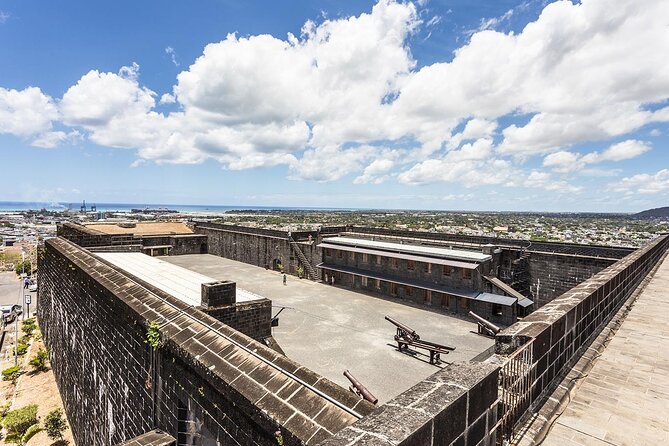 Port Louis and Pamplemousses Garden - A full day trip - Fort Adelaide and the view over Port Louis