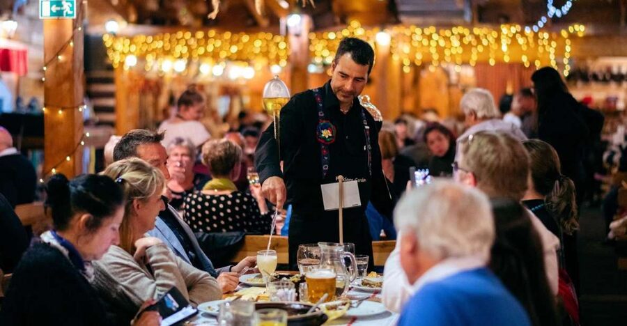 Prague: Evening Folklore Garden Party with Traditional Menu - Getting to the venue from Revoluční Street