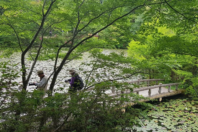Private Car Day Trip to the Kobe Mountains, Gardens and Hot Springs from Osaka - Walking through Kobe Municipal Arboretum