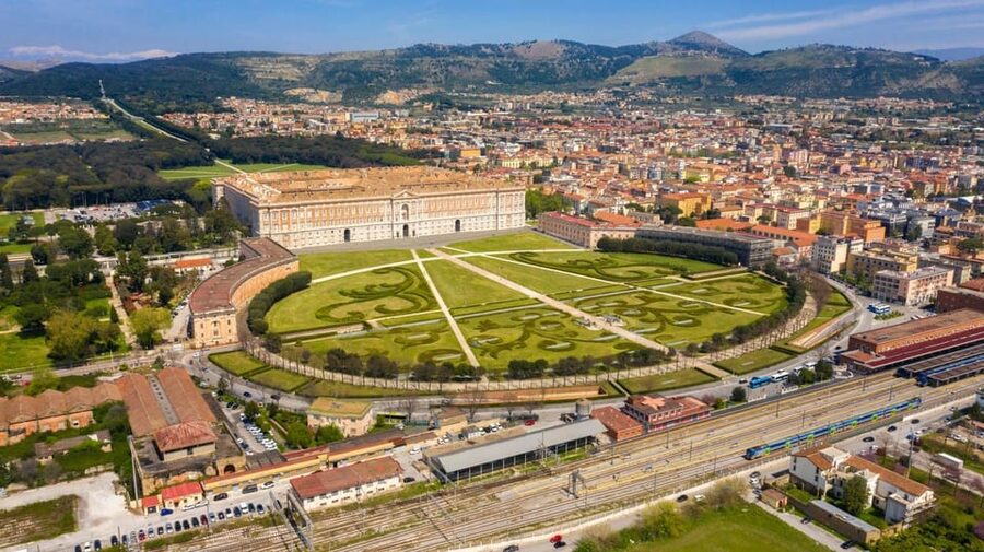 Private Caserta Royal Palace and Gardens Tour inc. Shuttle - The Grand Staircase and the palace interiors