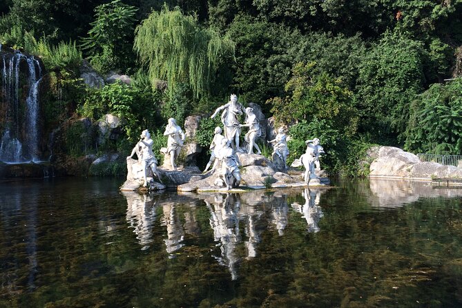 Private Caserta Royal Palace & Gardens Guided Tour inc. Shuttle - Taking the shuttle to the English Garden