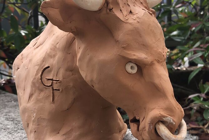 Private Clay sculpture class + Villa Melzi Gardens - What happens during the two-hour class