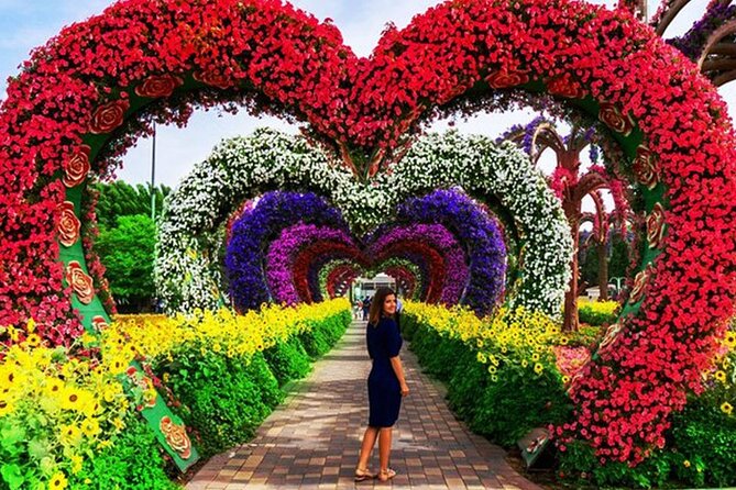 Private Dubai City Tour with Miracle Garden Ticket - Jumeirah Mosque and the major roads