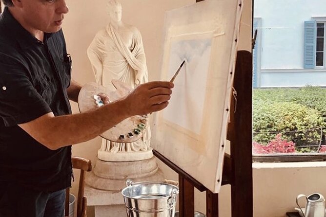 Private painting class on Lake Como shores Bellagio - Learning watercolor without previous experience