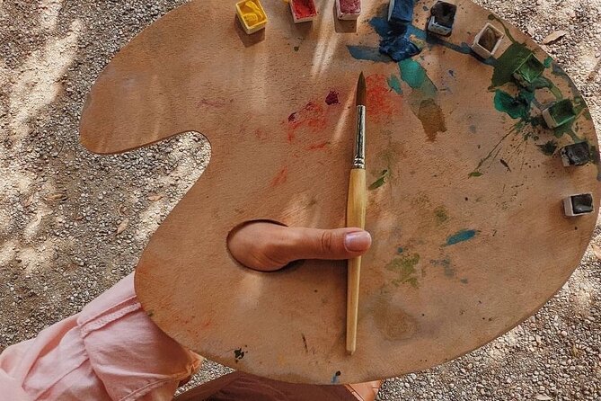 Private painting class on Lake Como shores Bellagio - What happens at I Giardini di Villa Melzi