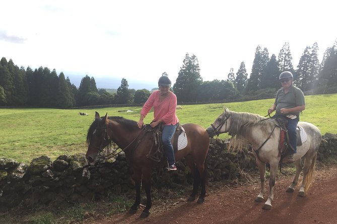 ride a volcano - go to the gardens in the woods - Horses, helmets, gaiters, and riding comfort