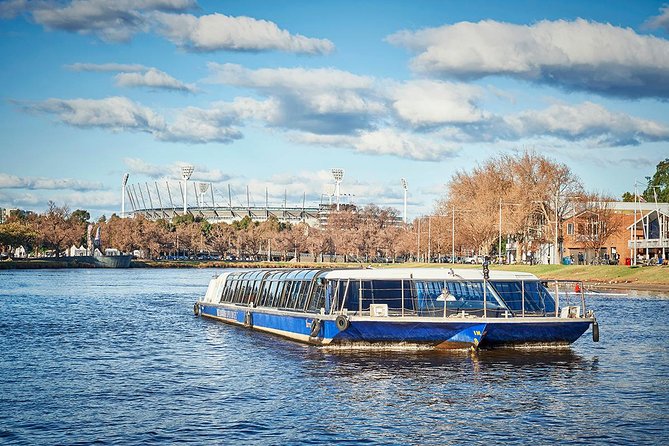 River Gardens Melbourne Sightseeing Cruise - Leaving Princes Bridge and entering the river gardens