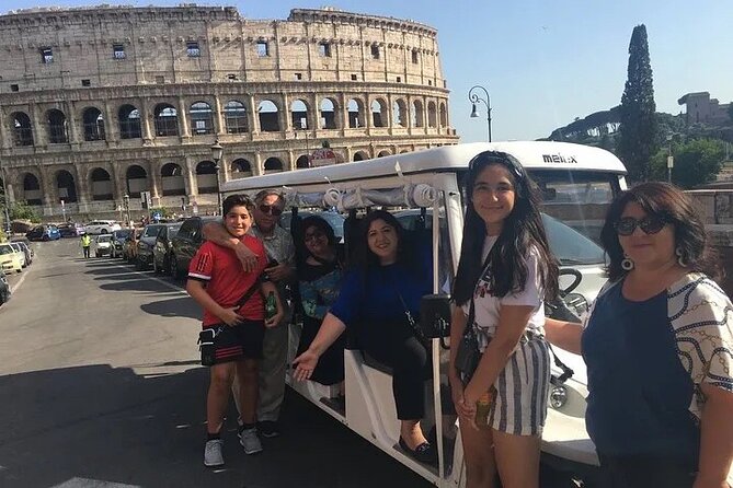 Rome Golf Cart Tour from Villa Borghese Gardens - The Mouth of Truth and Rome’s river port