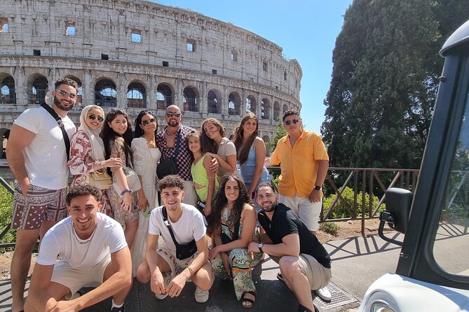 Rome Golf Cart Tour from Villa Borghese Gardens - Trevi Fountain and the Spanish Steps