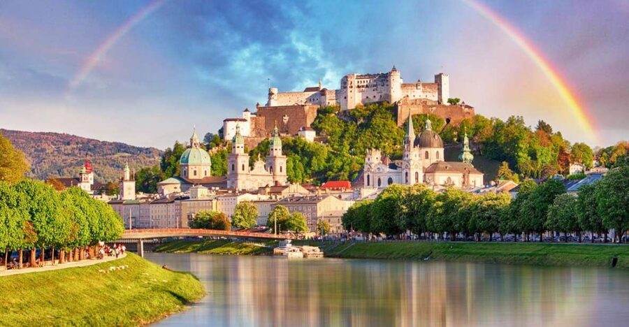 Salzburg: Old Town, Mozart, & Mirabell Gardens Walking Tour - Mirabell Palace and gardens: the photogenic opening