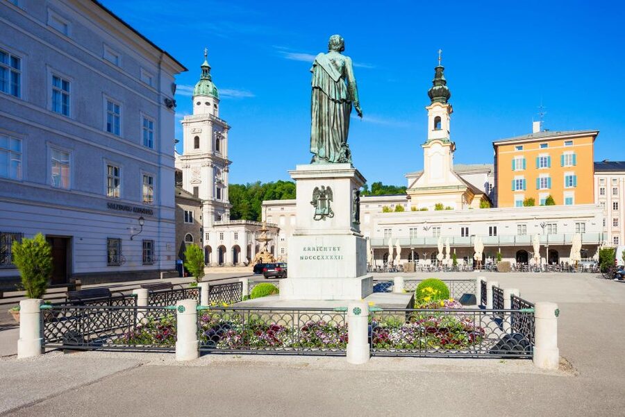 Salzburg: Old Town, Mozart, & Mirabell Gardens Walking Tour - Residenzplatz, Old Market, and the city center