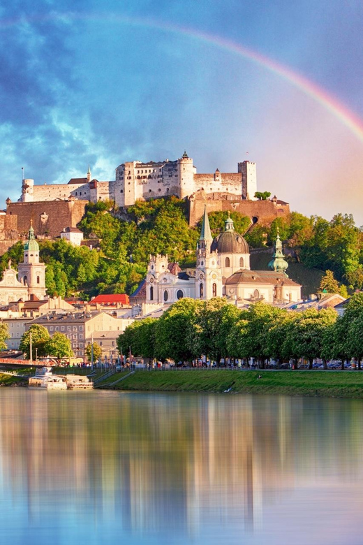 Salzburg Tour: Mirabell Gardens, Sound of Music, Mozart - Crossing toward Salzburg’s Old Town