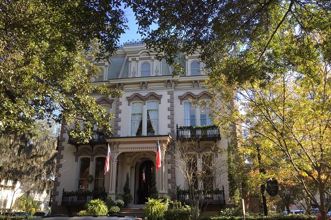Savannah Midnight in the Garden of Good & Evil Narrated Walking Tour - Chippewa Square and a brief Forrest Gump pause