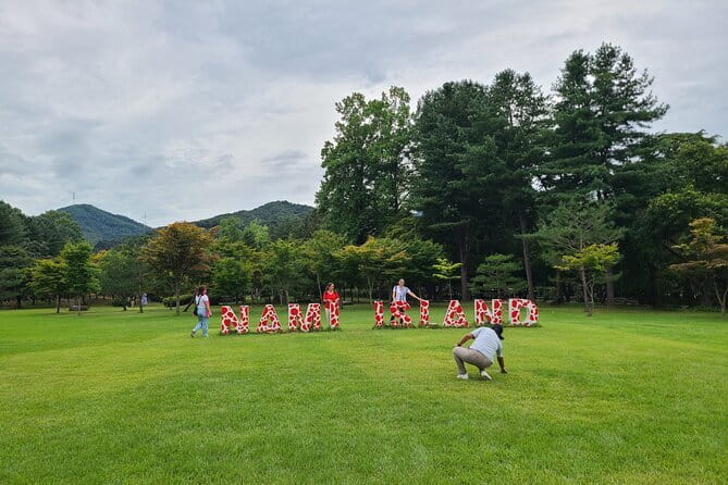 Scenic Escape: Nami Island, Garden of Morning Calm, and Rail Bike - Nami Island and its three famous tree lanes