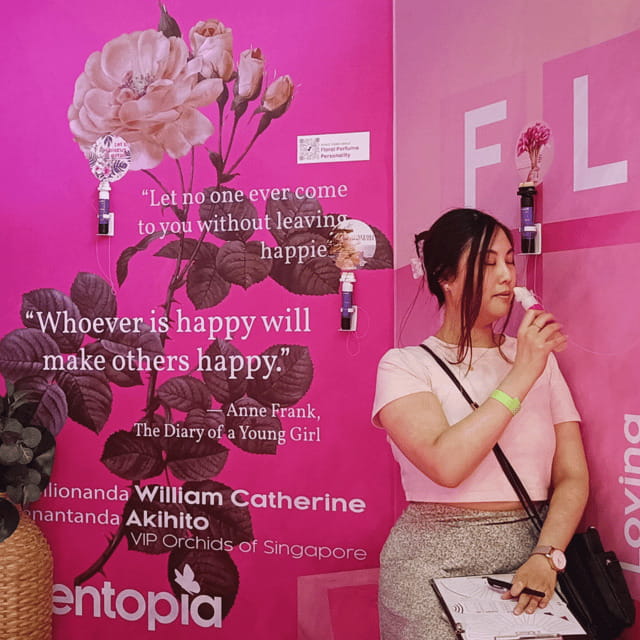 Scentopia - 100ml Scent crafting with Rainforest orchids - The digital perfume bar makes blending easy to follow