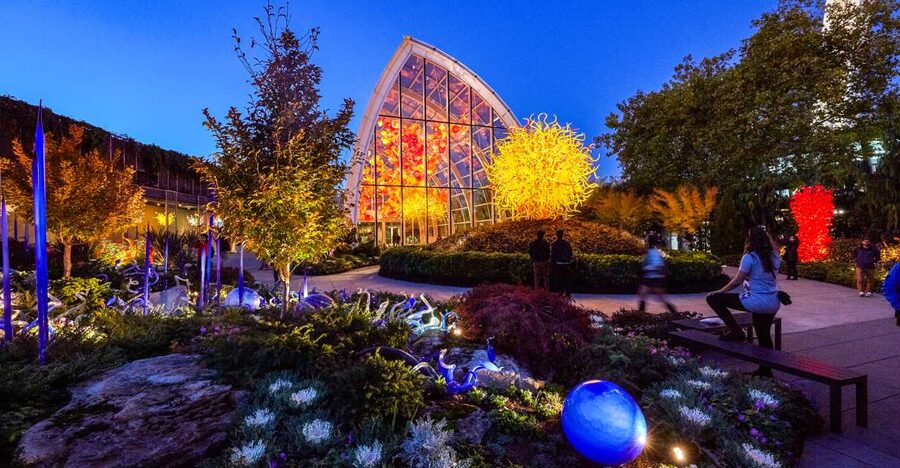 Seattle: Chihuly Garden and Glass Entry Ticket - The Glasshouse delivers the biggest moment