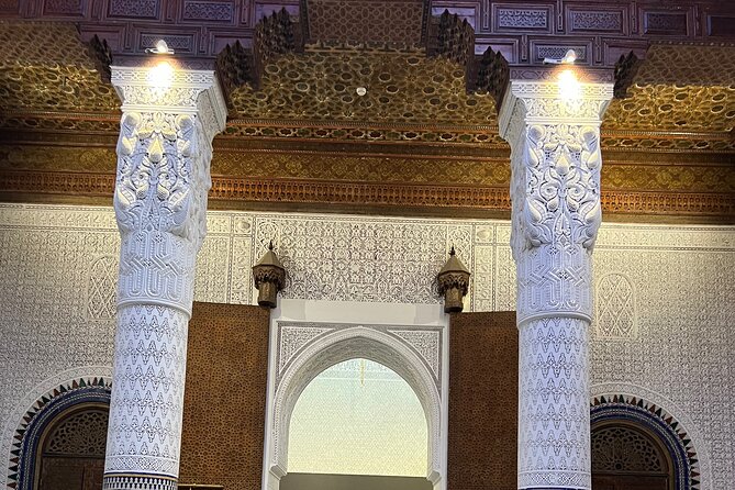 Secret Garden , Dar El Bacha Or Ben Youssef School & Souks - Jemaa el-Fnaa and Rahba Kedima Square