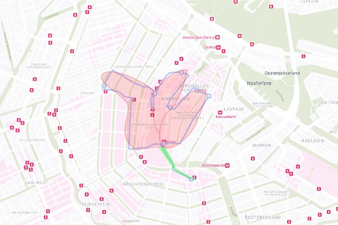 Self Guided City Tour in Amsterdam - Amsterdam Tulip - Oude Kerk and De Wallen
