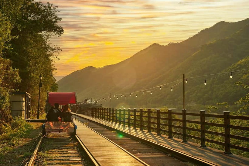 Seoul: Nami Island, Garden and Petite France (opt. Railbike) - Starting at the Garden of Morning Calm