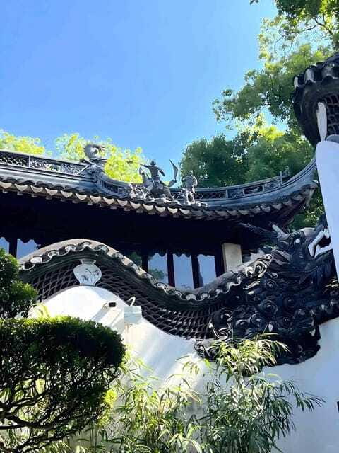 Shanghai: Yu Garden with Entry Tickets(optional) - Ancient trees, furniture, and calligraphy