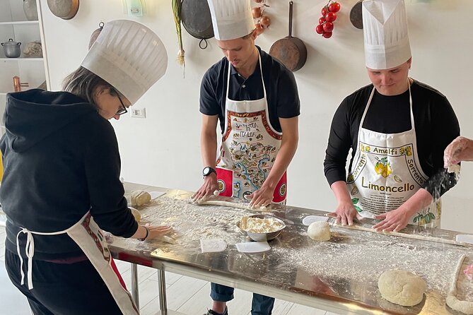 Shared Cooking Class with Fresh Garden Ingredients in Sorrento - Making tiramisu before lunch