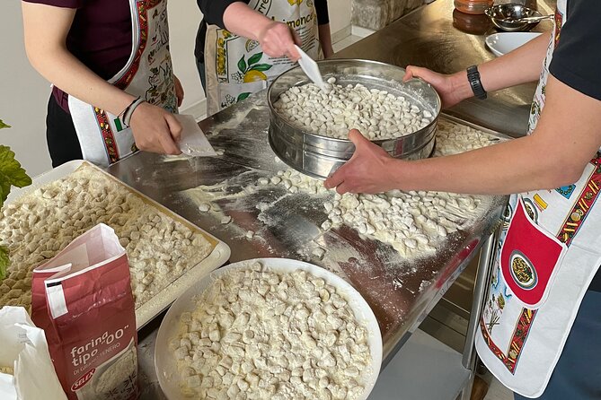 Shared Cooking Class with Fresh Garden Ingredients in Sorrento - A three-course meal with garden produce