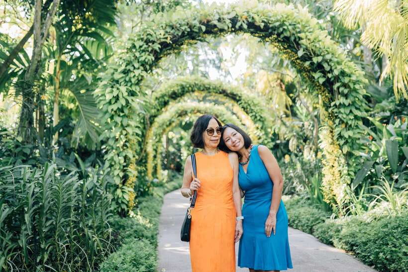 Singapore: Botanical Gardens Entry & Photography Session - National Orchid Garden: the main included attraction