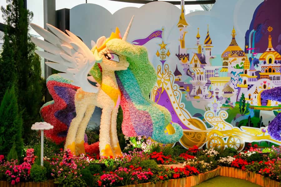 Singapore: Disney Garden of Wonder at Floral Fantasy - Adding the Supertree Observatory viewpoint