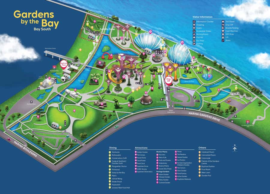 Singapore: Marina Bay Sands & Gardens By The Bay & Transfer - Heritage Gardens and outdoor areas