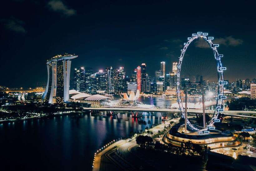 Singapore Night Wonders : Cruise, Garden Rhapsody & Spectra - Marina Bay and the Spectra Show