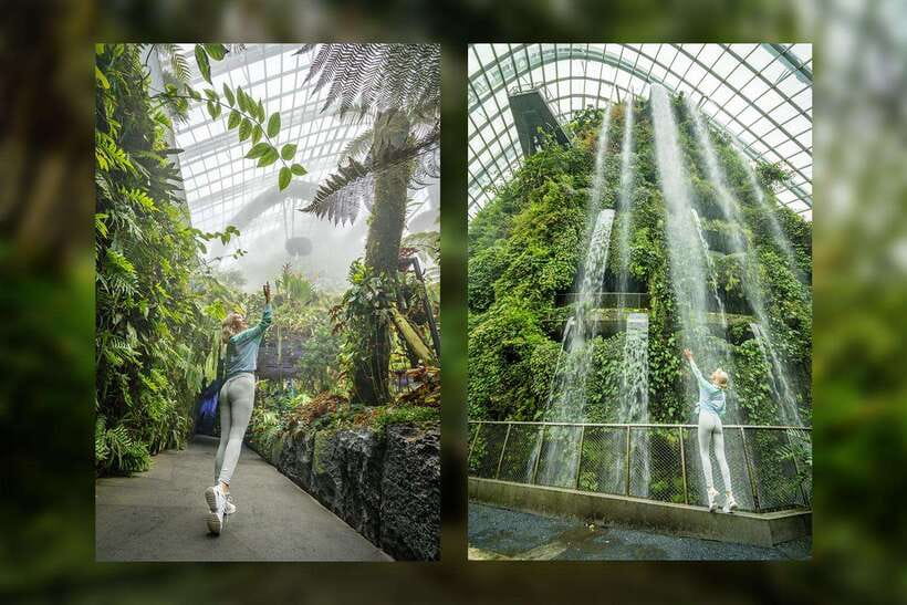 Singapore Photography: Marina Bay Sands & Gardens by the Bay - Crossing into Gardens by the Bay