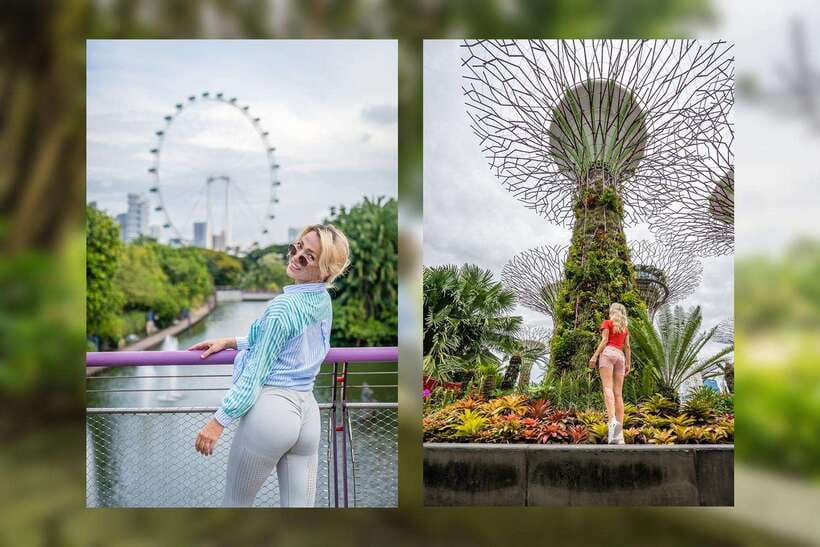 Singapore Photography: Marina Bay Sands & Gardens by the Bay - The optional Cloud Forest stop