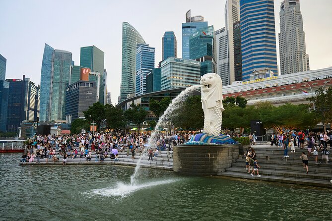 Singapore River Cruise, Night Garden Rhapsody & Spectra by CYT - Food, timing, and the end at Lau Pa Sat