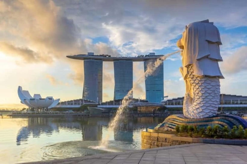 Singapore River Cruise, Spectra & Garden Rhapsody Light Show - Spectra at Marina Bay Sands