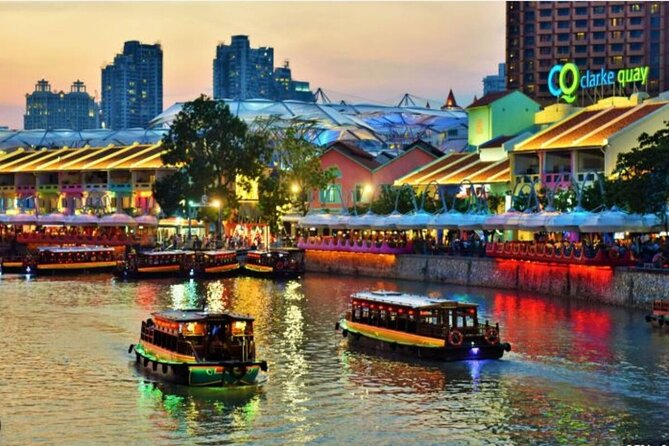 Singapore River Cruise with Spectra & Garden Rhapsody Light Show - Lau Pa Sat and the optional end to the night