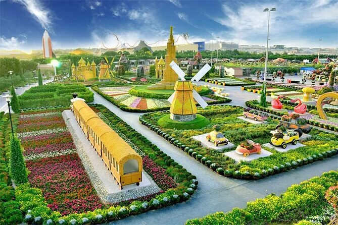 Skip The Line to Dubai Miracle Garden Entry Ticket - A self-guided visit with room to slow down