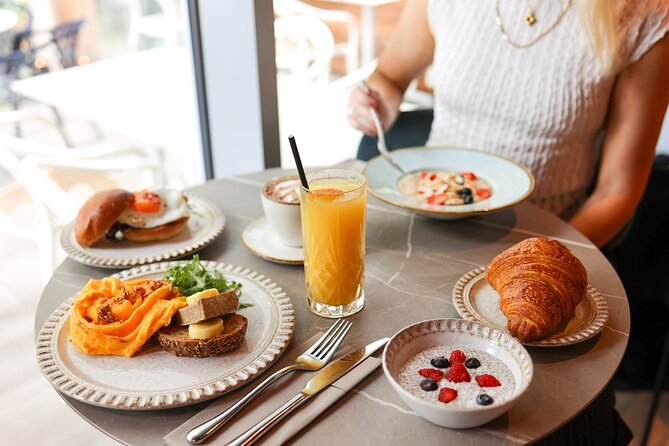 Sky Garden Access Ticket + 2 Course Breakfast at Larch Restaurant - Crossing to Sky Garden After Breakfast