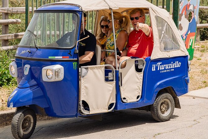 Sorrento Ape Tour, Lemon Garden, Mozzarella Show & Pizza Class - Schiazzano’s Lemon Groves and Fresh Lemonade