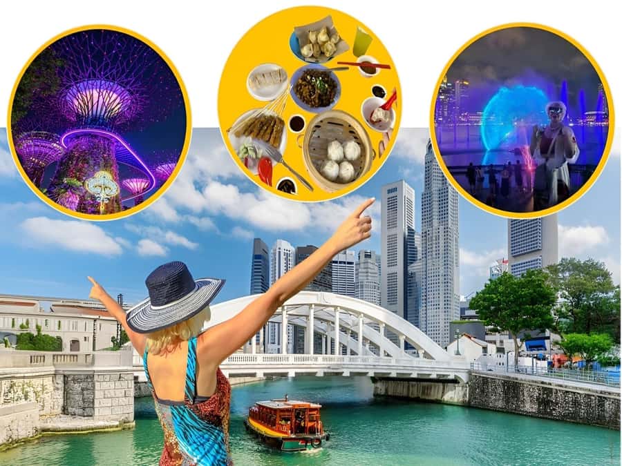 Spectra & Garden Rhapsody Shows with Singapore River Cruise - Key points at a glance